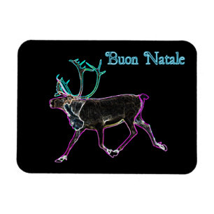 Buon Natale - Electric Caribou Magnet