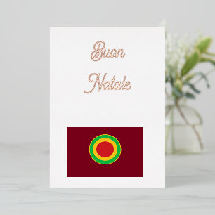 Buon Natale Foil Holiday Card