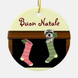 Buon Natale Italian Christmas Ornament