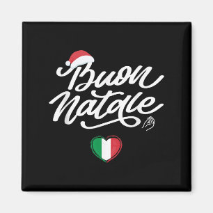 Buon Natale Italian Family Christmas, Italy Pride  Magnet