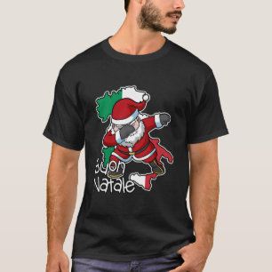 Buon Natale Italian Italia Santa Claus Italy T-Shirt