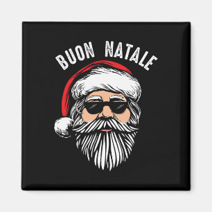 Buon natale italian santa claus babbo funny christ magnet