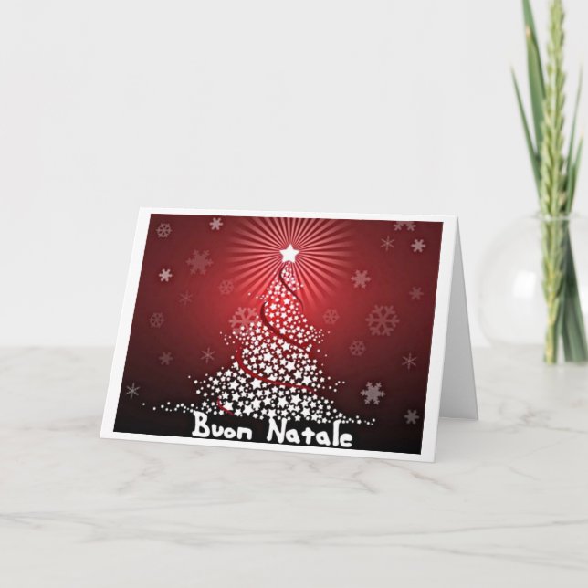 ***BUON NATALE*** MERRY CHRISTMAS FAMILY/FRIENDS CARD (Front)