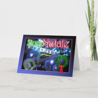 Buon Natale -Merry Christmas Holiday Card