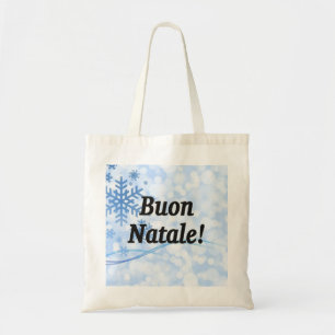 Buon Natale! Merry Christmas in Italian bf Tote Bag