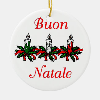 Buon Natale - Merry Christmas Ornament