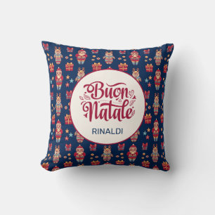 Buon Natale Personalised Cushion