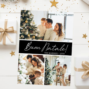 Buon Natale Photo Collage Holiday Card