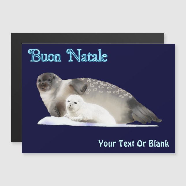 Buon Natale - Ringed Seal (Front/Back)