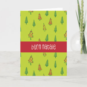 Buon Natalie Italian Christmas Card