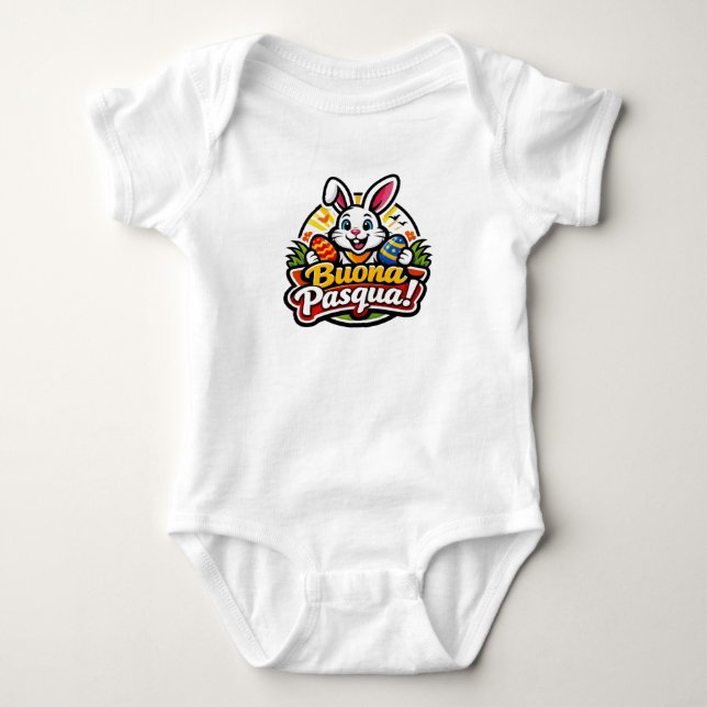 BUONA PASQUA BABY BODYSUIT (Front)