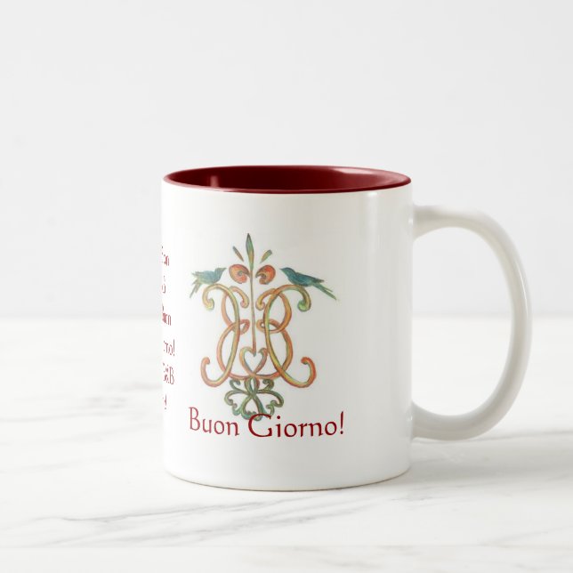 Buongiorno! Two-Tone Coffee Mug (Right)