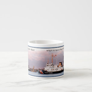 Buoy towing St. Clair River espresso mug