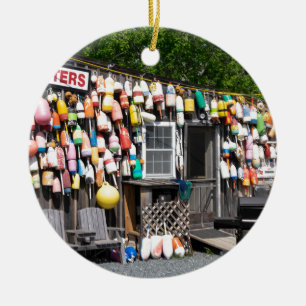 Buoys Ceramic Ornament