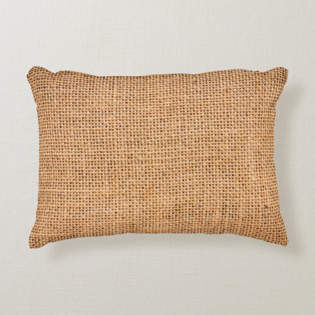 Buplap background decorative cushion (Front)