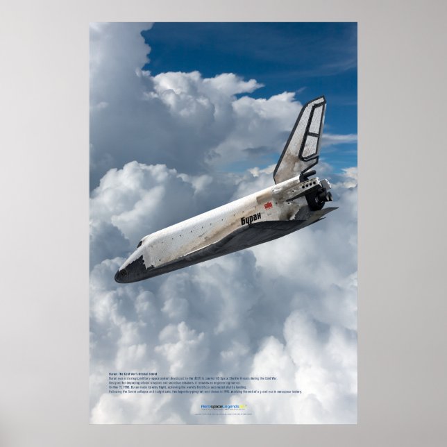 Buran: Returning Through the Clouds Poster (Front)
