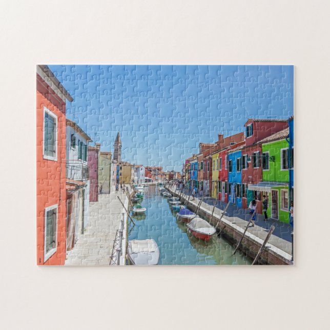 Burano canal puzzle (Horizontal)