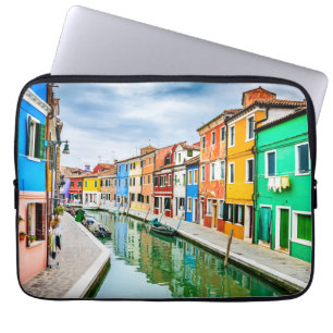 Burano, Italy Laptop Sleeve