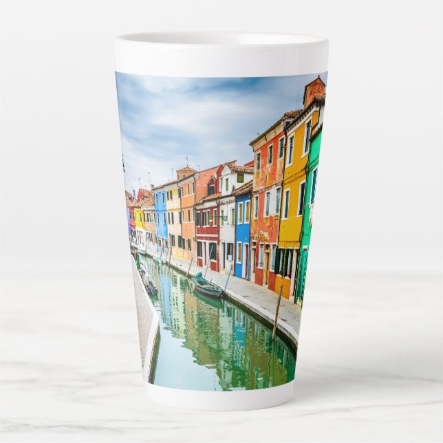 Burano, Italy Latte Mug (Front)