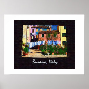 Burano Italy Poster