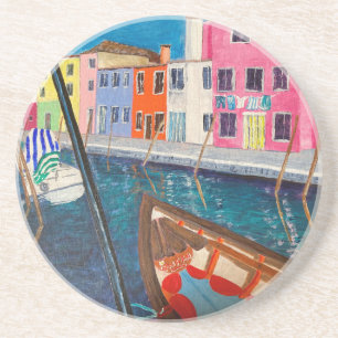 Burano Venice Italy      Coaster