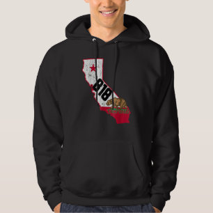 Burbank Area Code 818 Phone Number California Souv Hoodie