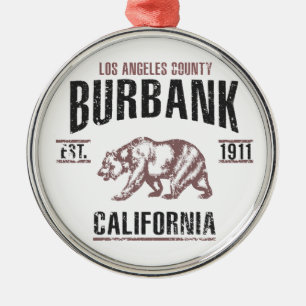 Burbank Metal Tree Decoration