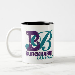 Burckhardt Books Logo Coffee Mug Book Lover Gift