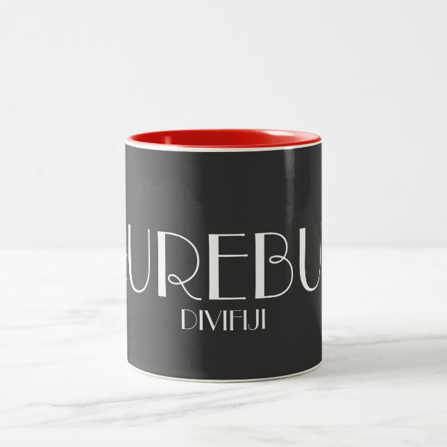 Burebus Two-Tone Coffee Mug (Center)