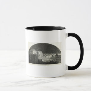 Burford's New Panorama of Naples by Moonlight Mug