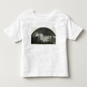 Burford's New Panorama of Naples by Moonlight Toddler T-Shirt
