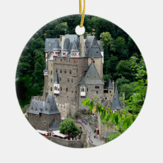 Burg Eltz castle, Germany Ceramic Ornament
