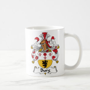 Burg Family Crest Coffee Mug
