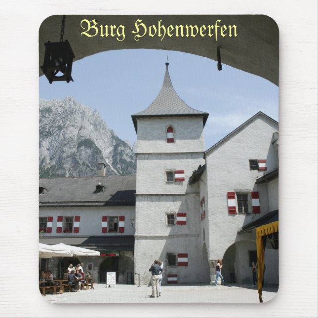 Burg Hohenwerfen Mouse Pad (Front)