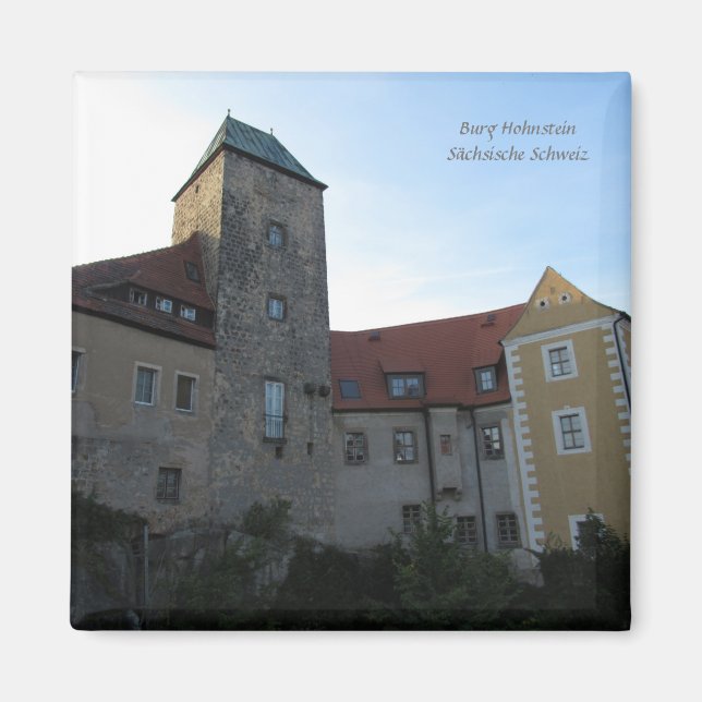 Burg Hohnstein (Sächsische Schweiz) Magnet (Front)