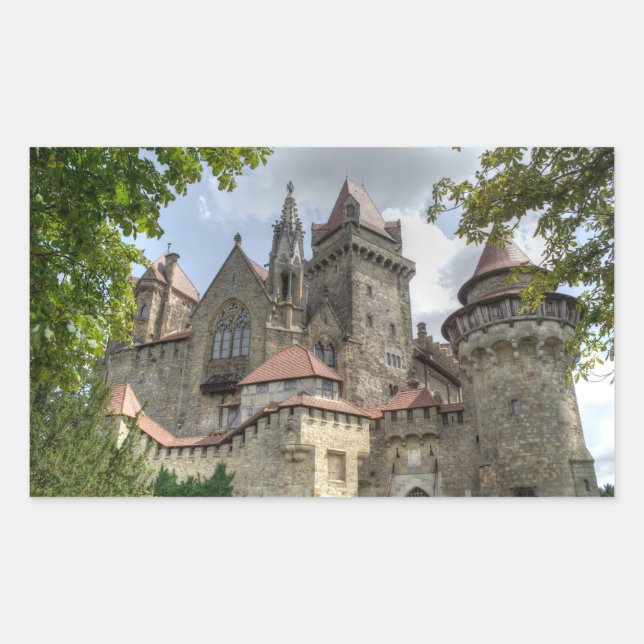 Burg Kreuzenstein Rectangular Sticker (Front)