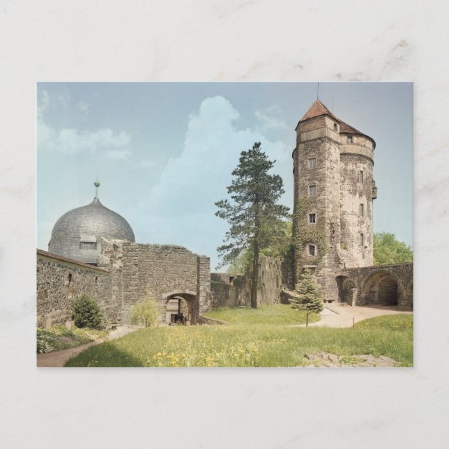 Burg Stolpen, Cosel Tower Postcard (Front)