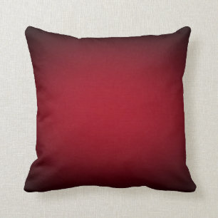 Burgandy Solid Bright Pillow
