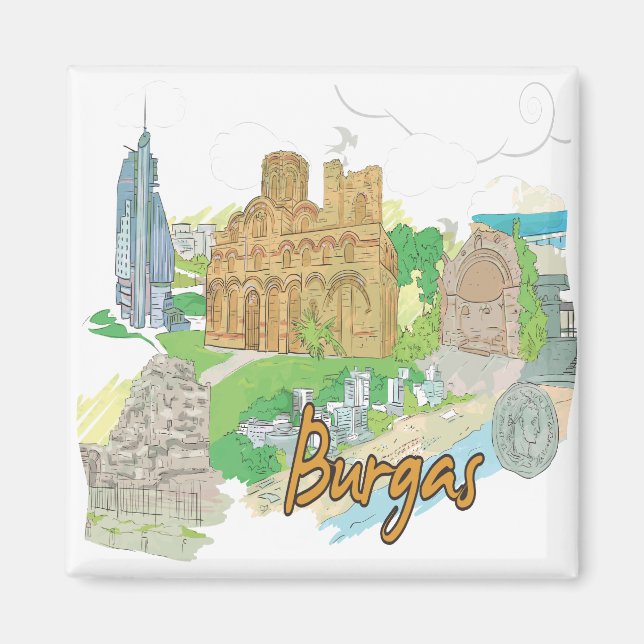 Burgas Magnet (Front)