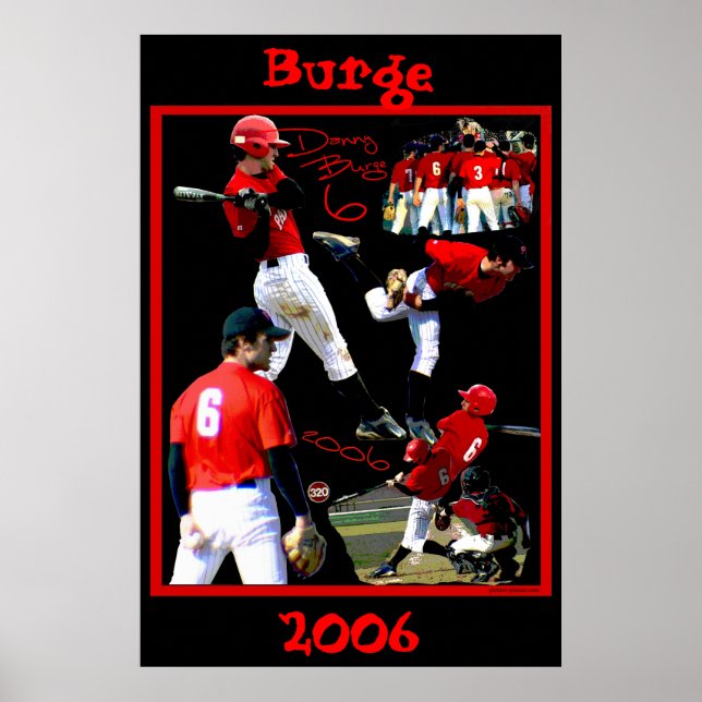 Burge Freshman Baseball Poster (Front)