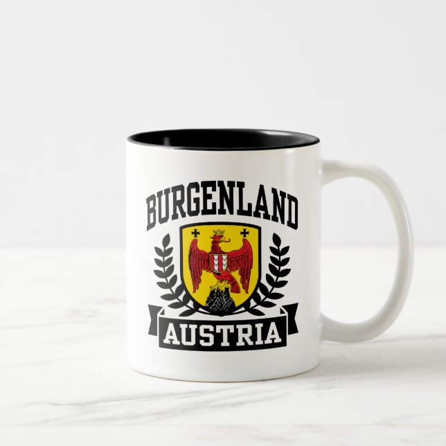 Burgenland Austria Two-Tone Coffee Mug (Right)