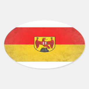Burgenland Oval Sticker