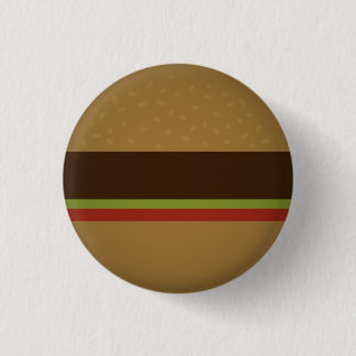 Burger 3 Cm Round Badge
