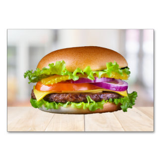 Burger ABA Tact Labelling Flashcard | Picture Card