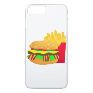 Burger and Fries iPhone 8 Plus/7 Plus Case