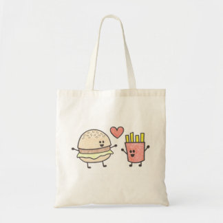 Burger and Fries Tote