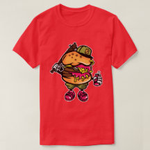 Burger Baseball Men's T-Shirt