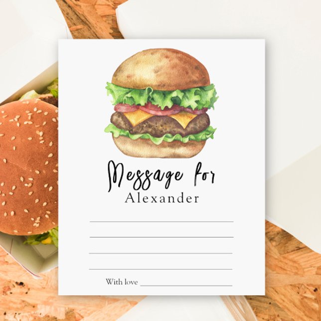 Burger BBQ Time Capsule Message (Creator Uploaded)