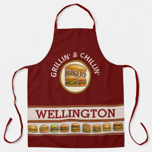 Burger Boss All-Over Print Apron