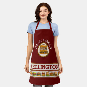 Burger Boss All-Over Print Apron